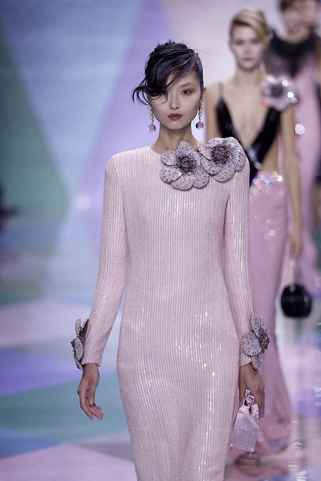 © Ufficio stampa  | Giorgio Armani Privé, Haute Couture primavera estate 2023: Rondò Armaniano