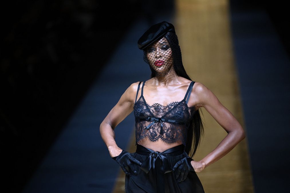 © Afp  | Dolce&Gabbana collezione donna autunno inverno 2024-2025 – In passerella anche Naomi Campbell