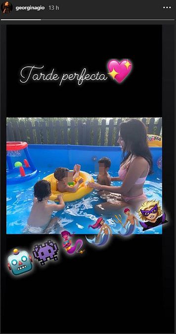 © instagram  | Wanda Nara con Benedicto, Valentino, Francesca e Isabella