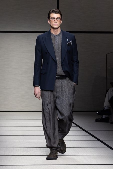 © Ufficio stampa  | Giorgio Armani collezione uomo autunno inverno 2025-2026 (courtesy of Giorgio Armani)
